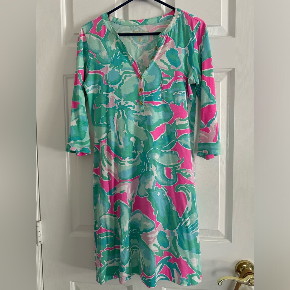 Beautiful summery Lilly Pulitzer dress, Size Small